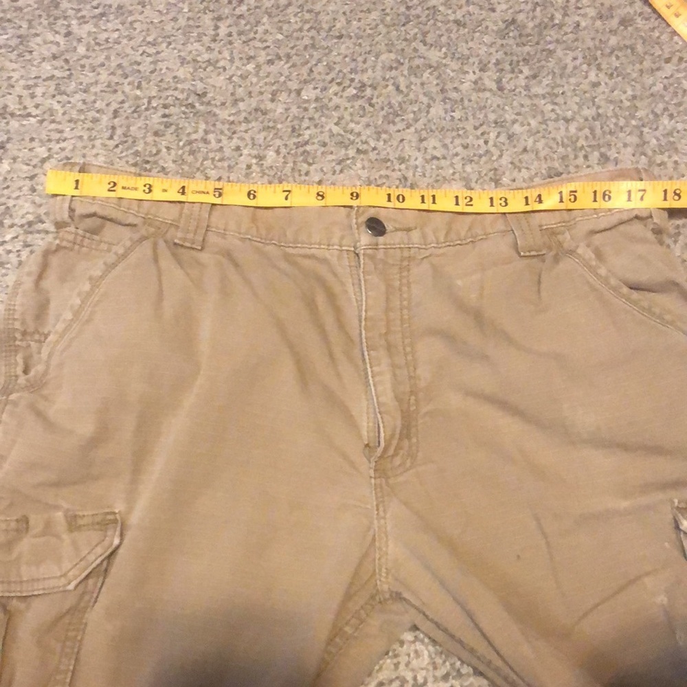 Carhartt Force 101148257 Cargo Pants Mens Ripstop Brown Workwear Carpenter - Picture 11 of 12